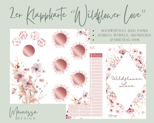 2er Klappkarte CLASSICS Challenge | WILDFLOWER LOVE