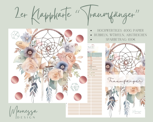 2er Klappkarte CLASSICS Challenge | TRAUMFÄNGER