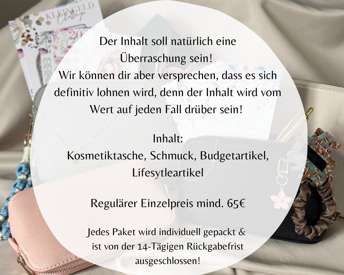 MYSTERY COSMETIC BAG | S