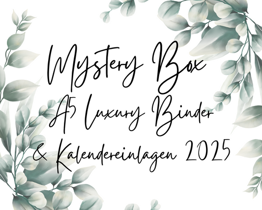 Mystery Box | A5 LUXURY BINDER & KALENDEREINLAGEN 2025
