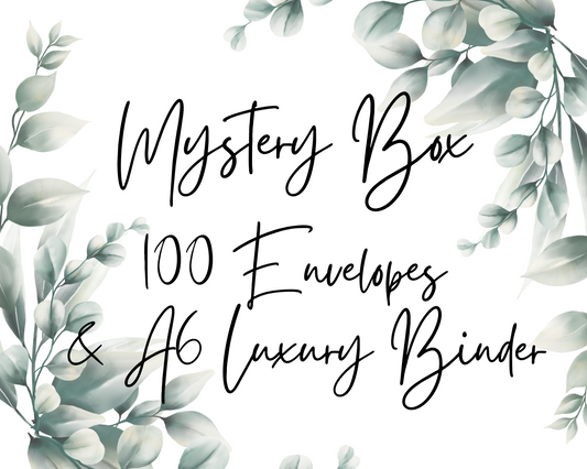 Mystery Box | A6 LUXURY BINDER & 100 ENVELOPES CHALLENGE