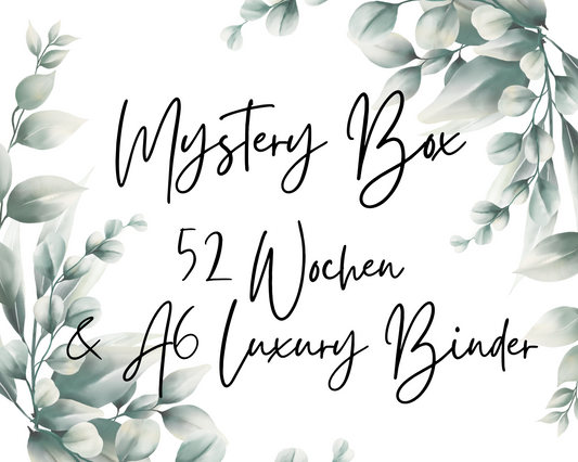 Mystery Box | A6 LUXURY BINDER & 52 WOCHEN CHALLENGE