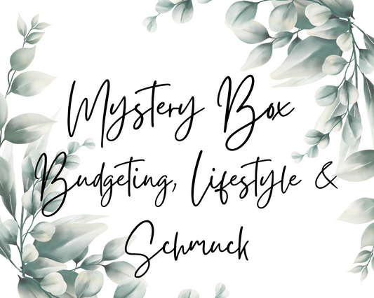 Mystery Box | BUDGETING, LIFESTYLE & SCHMUCK