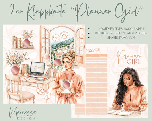 2er Klappkarte Challenge | PLANNER GIRL