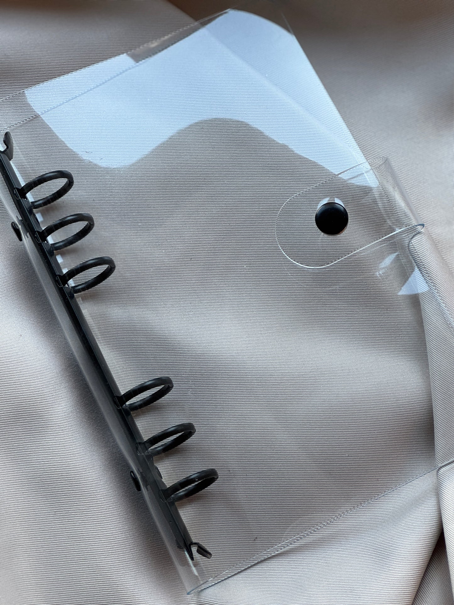 A6 Vinyl Binder | BLACK