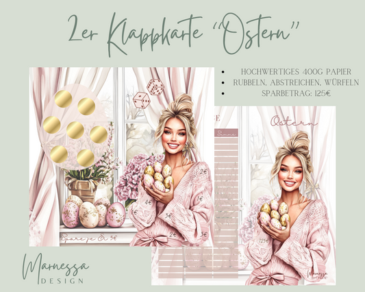 2er Klappkarte Challenge | OSTERN (B-Ware)