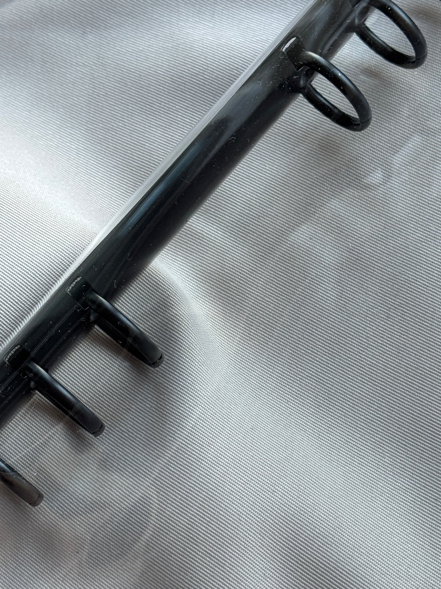 A6 Vinyl Binder | BLACK