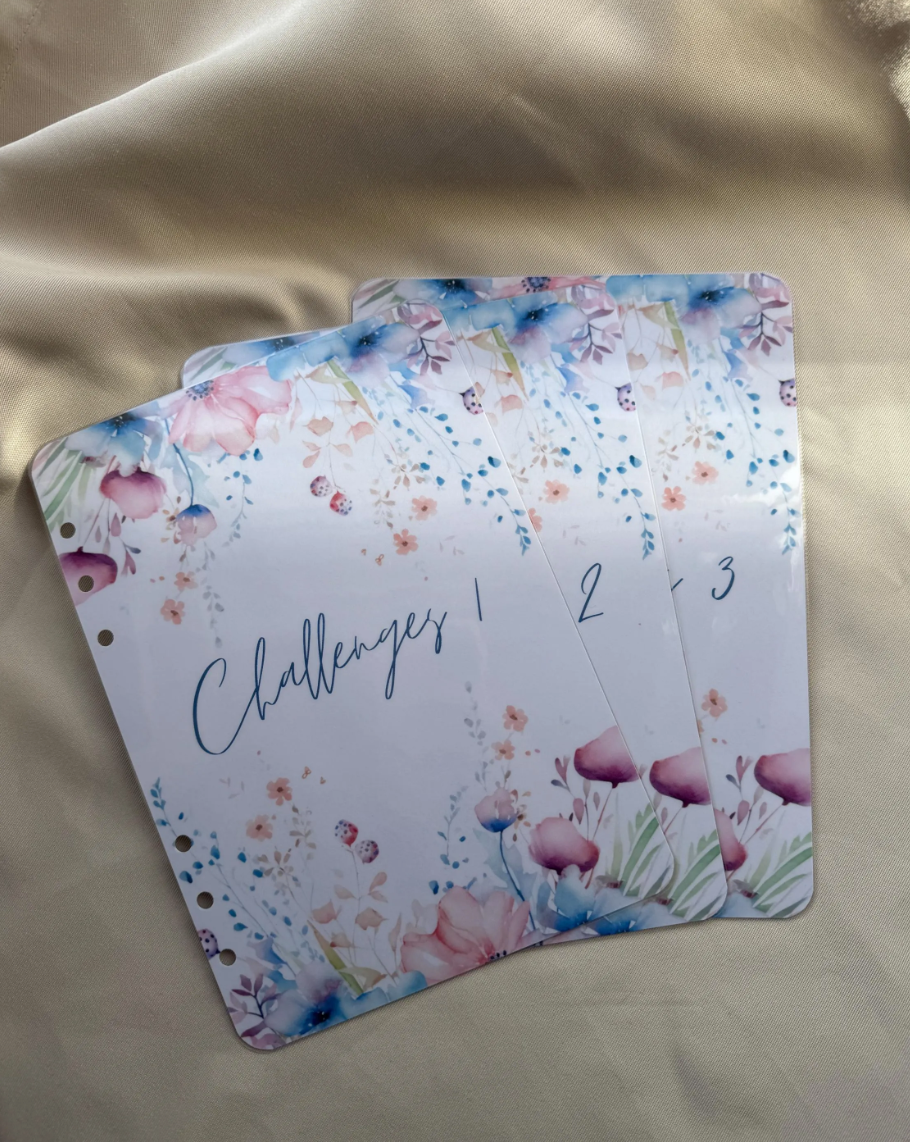 laminierte Deckblätter in A5 & A6