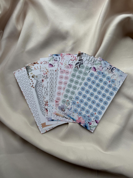 Sparchallenges für A6 Umschläge