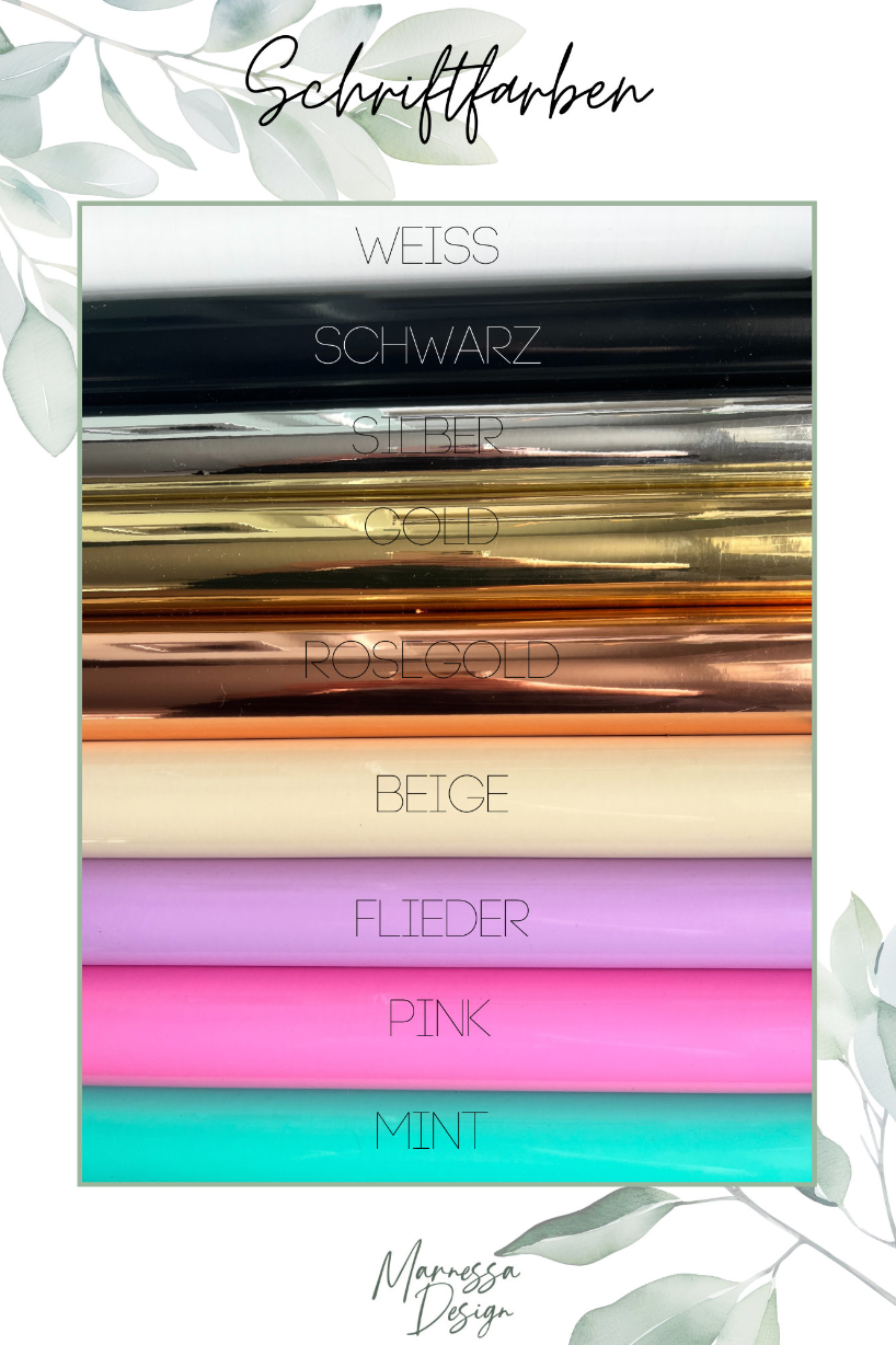 Personalisierte AUFKLEBER für Budgeting Umschläge in A5, A6 & A7