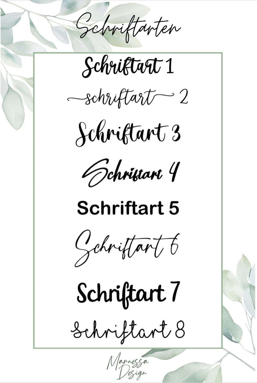 Personalisierte AUFKLEBER für Budgeting Umschläge in A5, A6 & A7