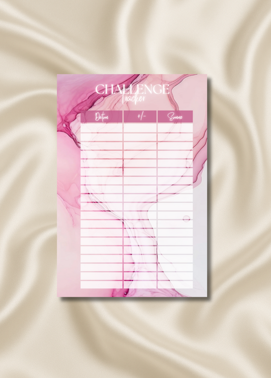 A7 | CHALLENGE TRACKER "PINK MARMOR"