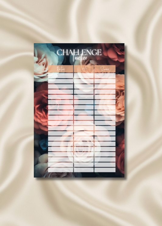 A7 | CHALLENGE TRACKER "DARK ROSE"