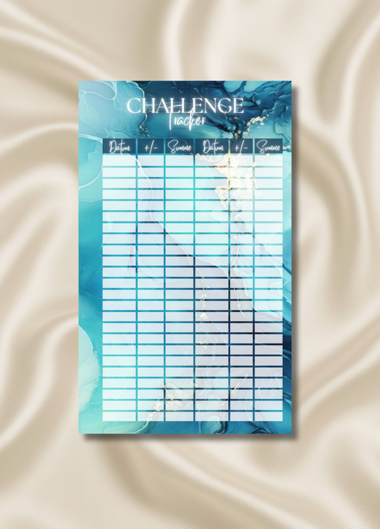 A6 | CHALLENGE TRACKER "OCEAN"