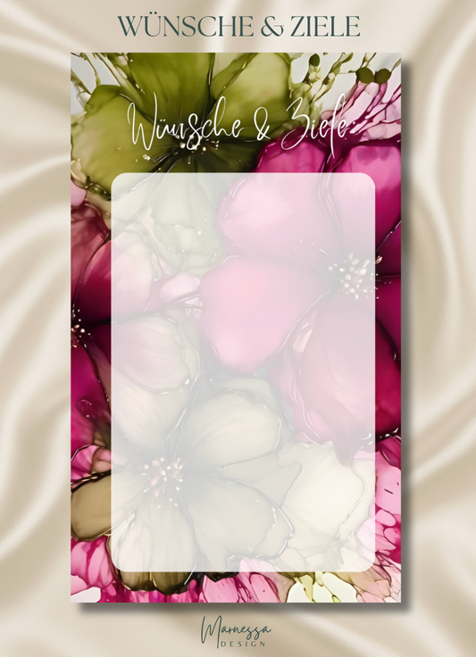 MIX & MATCH - MEIN SPARPLAN | WÜNSCHE & ZIELE "MAGICAL BLOOM"