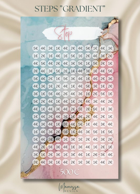 MIX & MATCH - MEIN SPARPLAN | STEPS "GRADIENT"