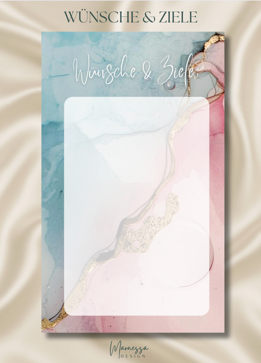 MIX & MATCH - MEIN SPARPLAN | WÜNSCHE & ZIELE "GRADIENT"