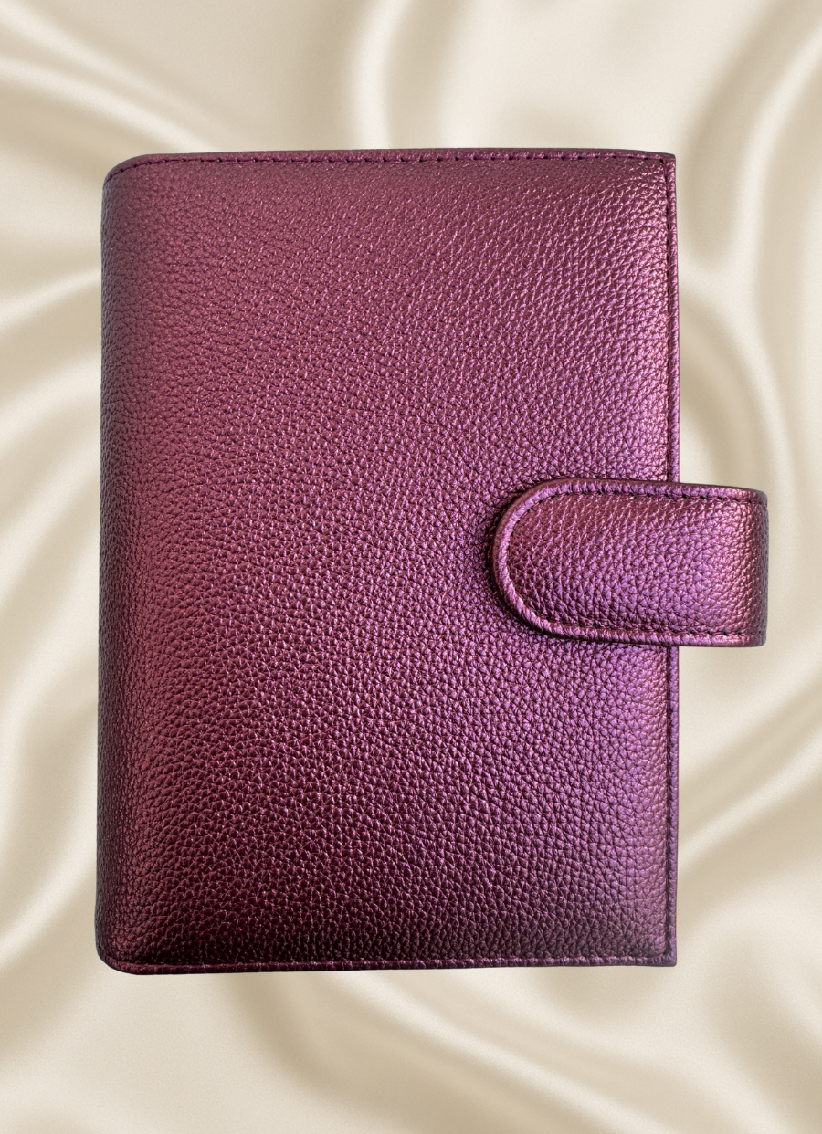 A6 Luxury Binder mit Flyleaf | METALLIC EDITION