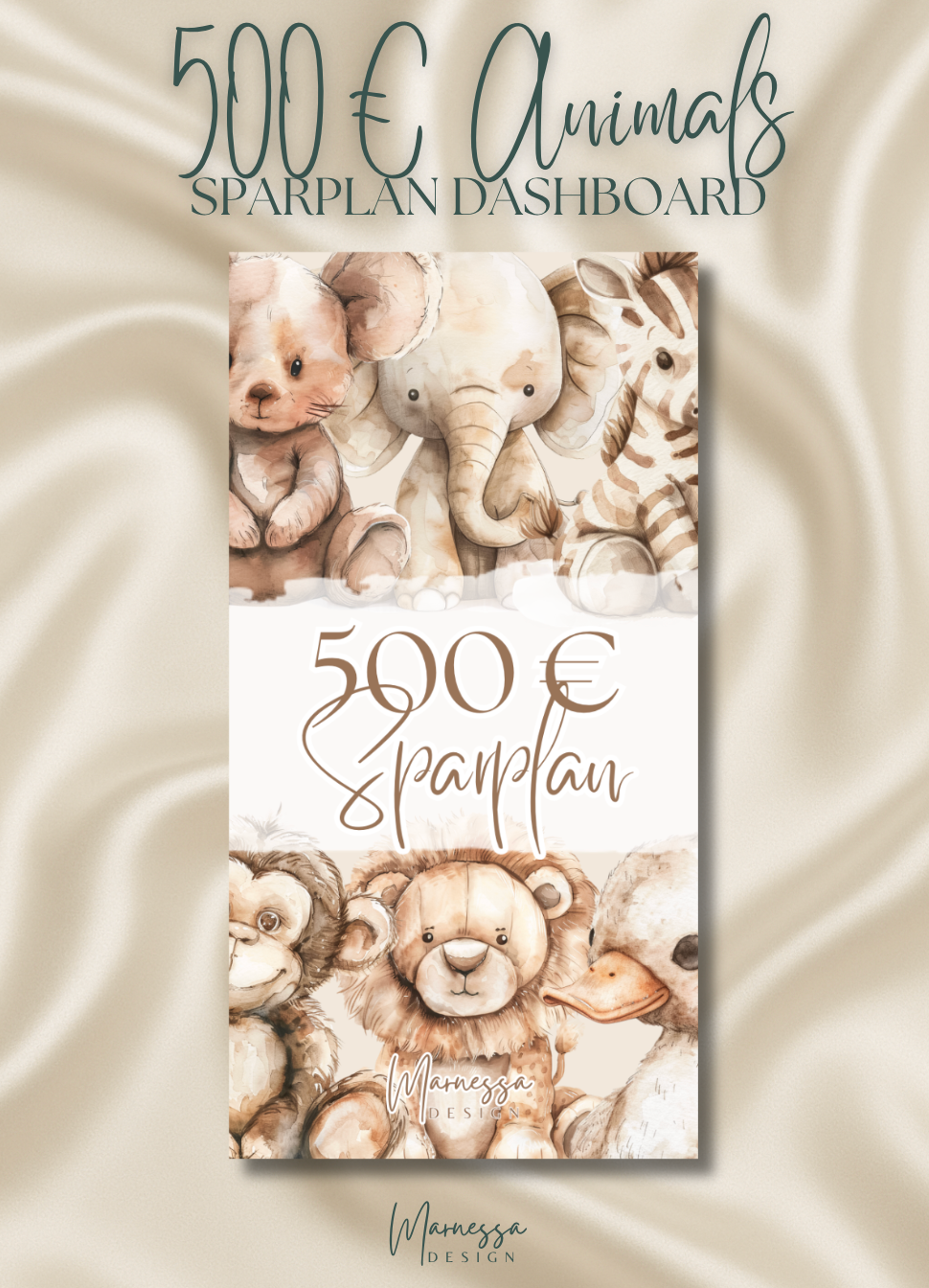 SPARPLAN | DECKBLATT "ROSY GLOW" & DASHBOARDS IN ALLEN DESIGNS