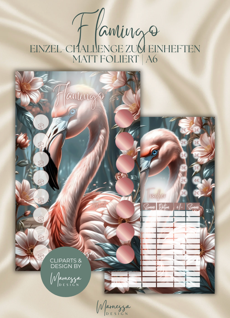 ANIMALS COLLECTION | Einzel-Challenges zum einheften | matt foliert | A6
