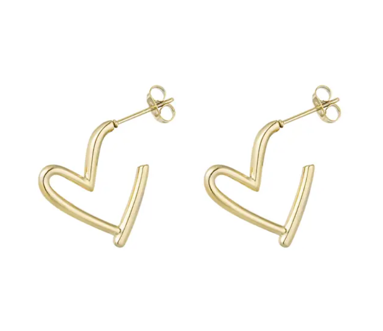 Ohrringe HEART | GOLD
