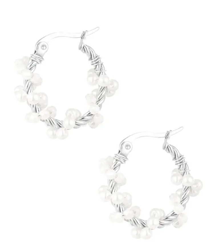 Ohrringe Creolen LEAH | SILBER