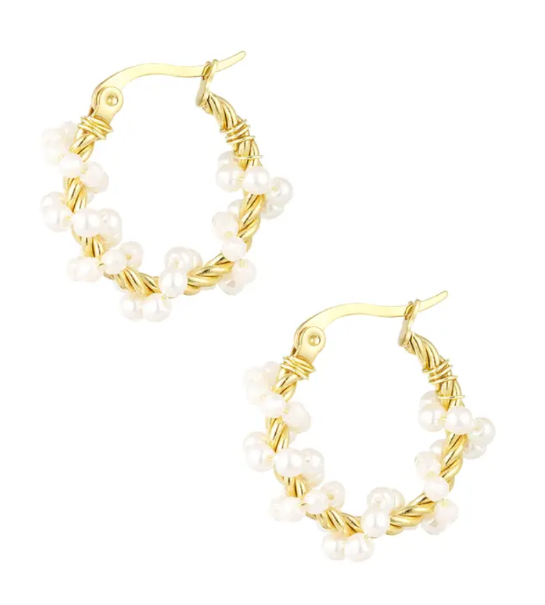 Ohrringe Creolen LEAH | GOLD