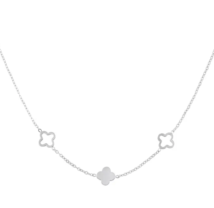 Kette SIMPLY CLOVER | SILBER