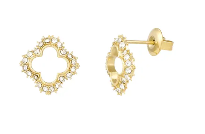 Ohrstecker DIAMOND CLOVER | GOLD
