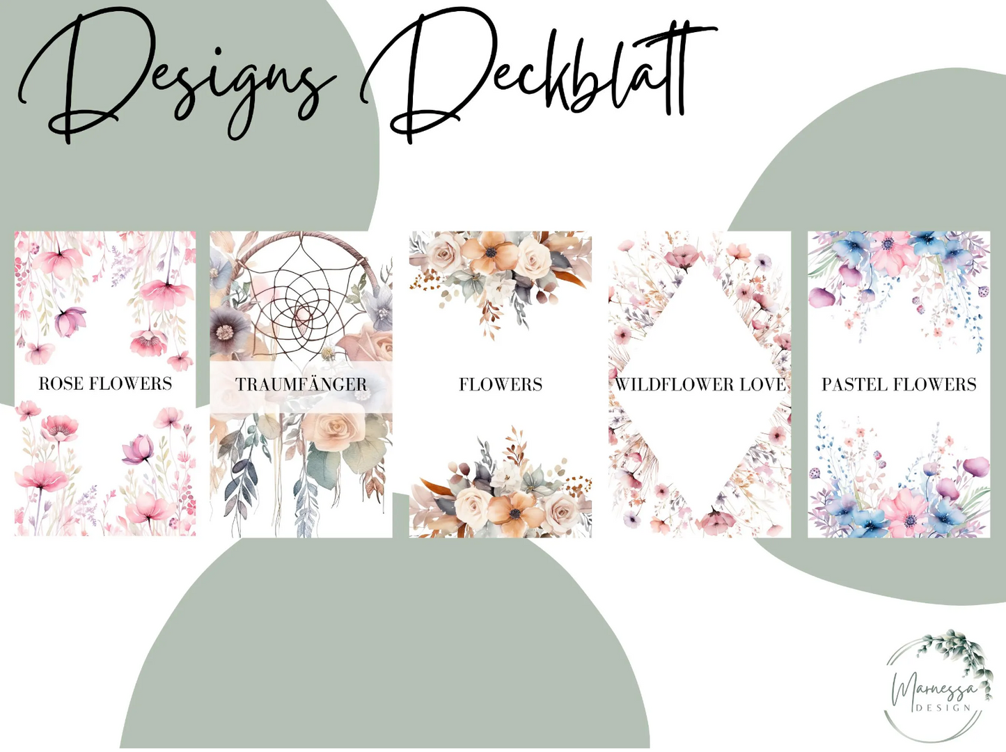 laminierte Deckblätter in A5 & A6