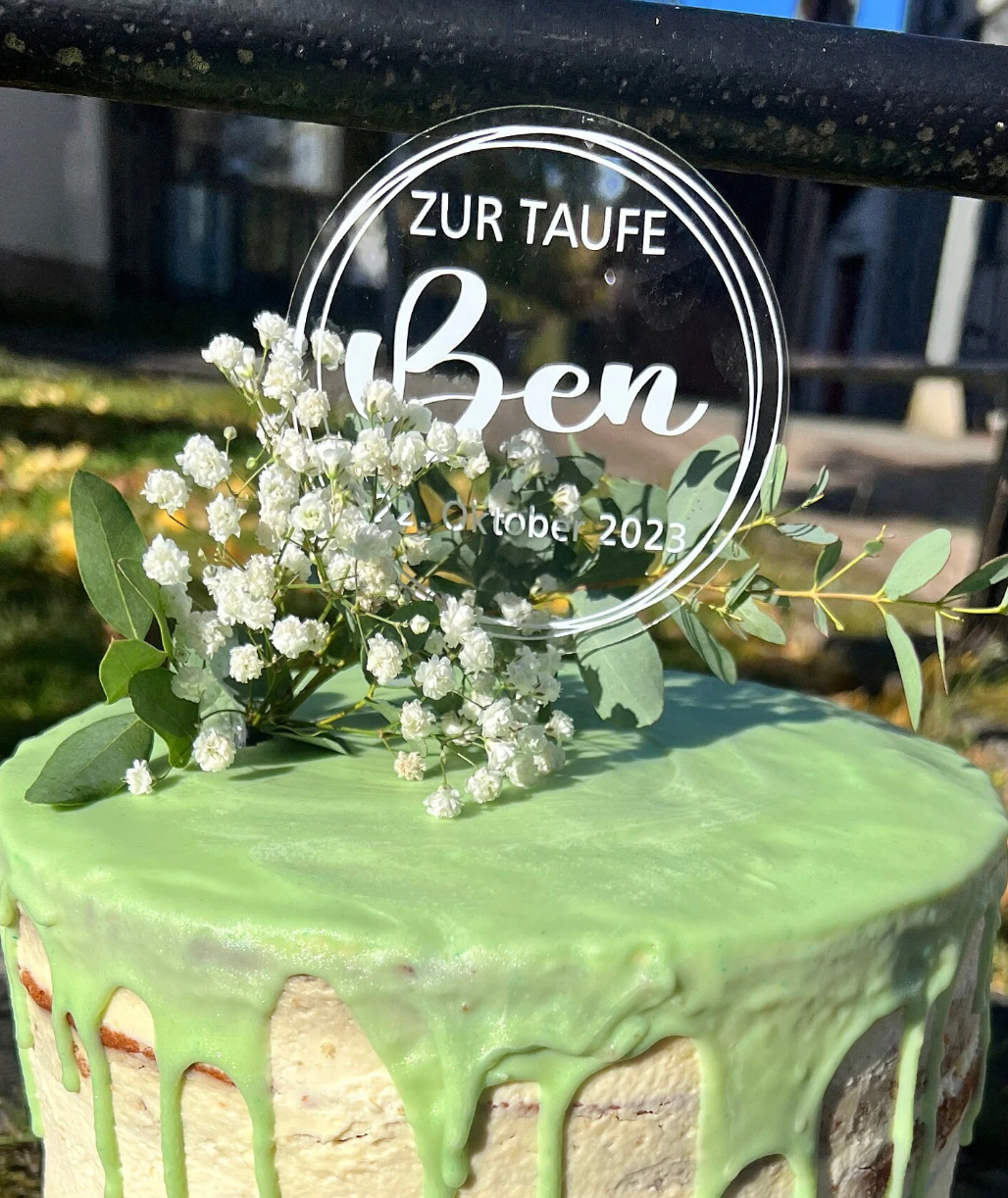 Cake Topper | RUND