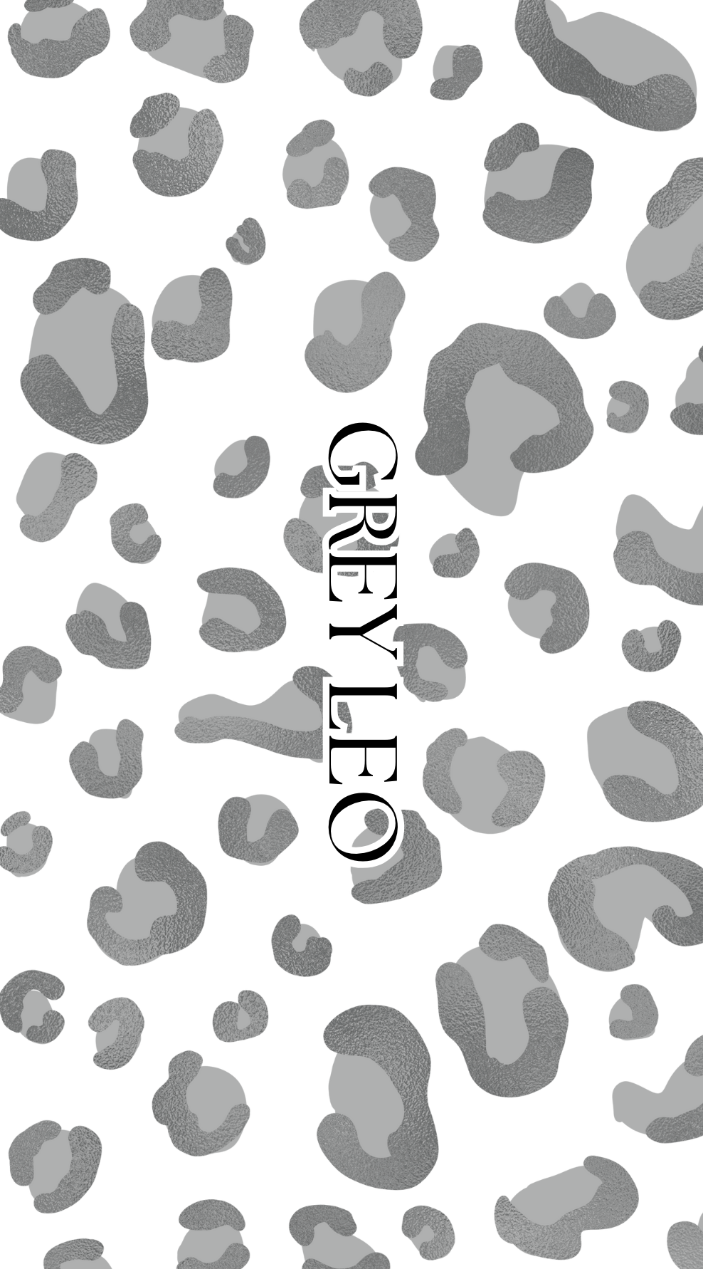 LEO EDITION personalisierte HANDMADE Umschläge A6 Milky | GREY LEO