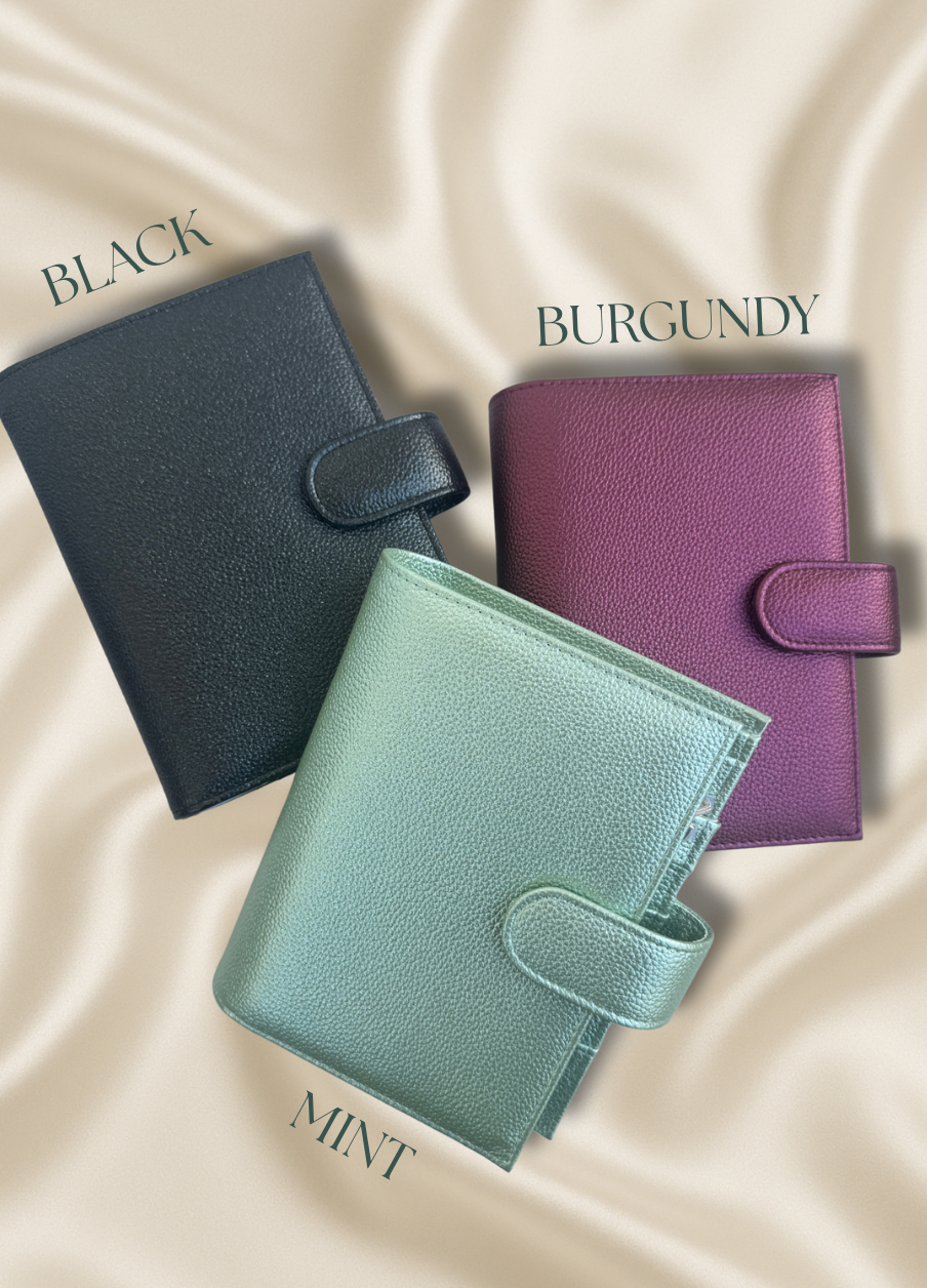 A6 Luxury Binder mit Flyleaf | METALLIC EDITION