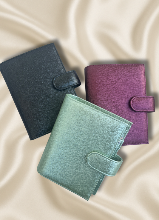 A6 Luxury Binder mit Flyleaf | METALLIC EDITION