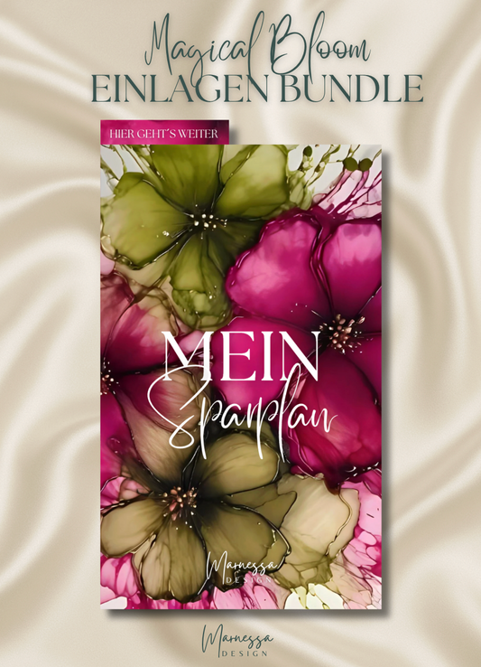 MEIN SPARPLAN | EINLAGEN BUNDLE "MAGICAL BLOOM"