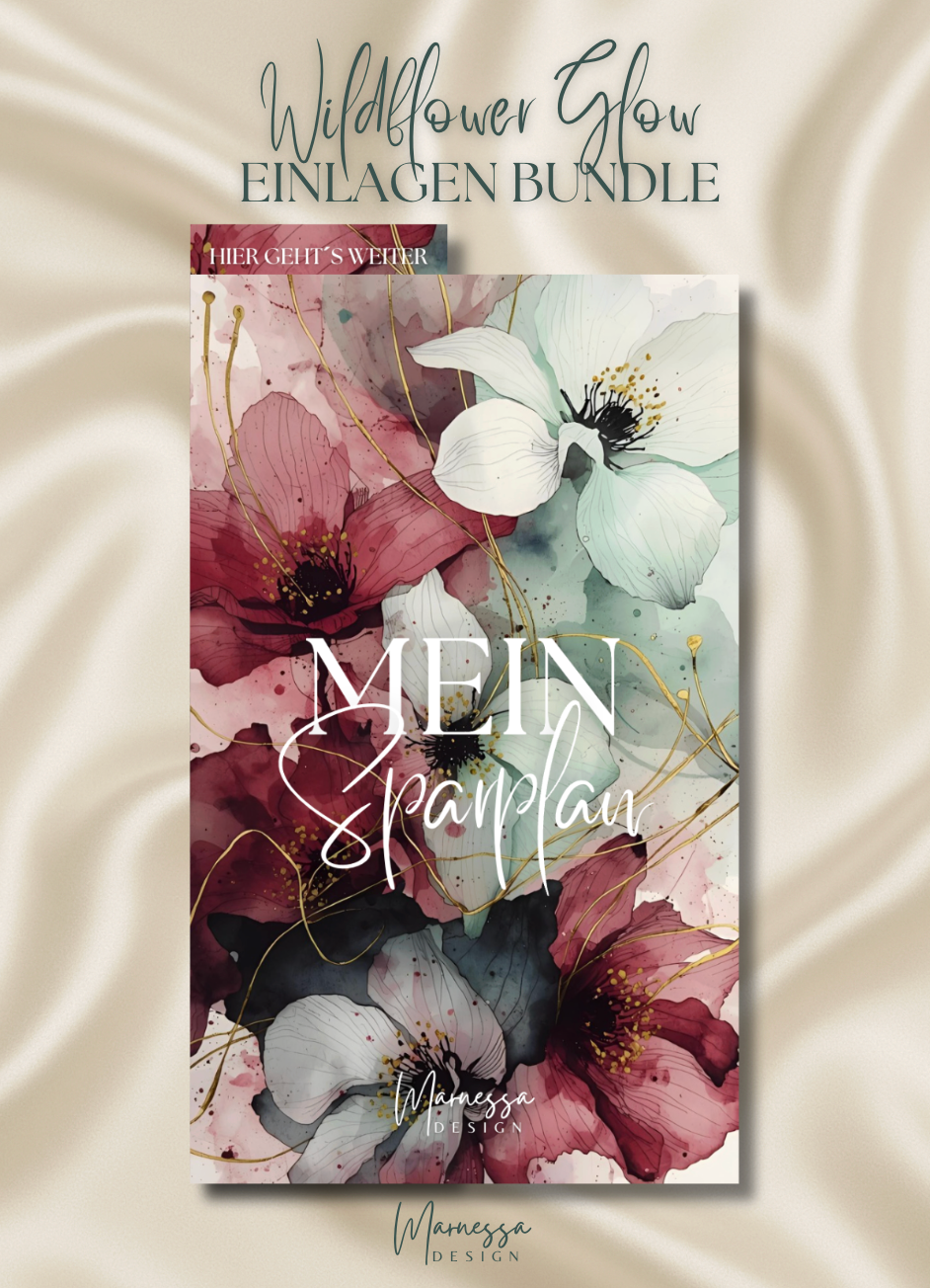MEIN SPARPLAN | EINLAGEN BUNDLE "WILDFLOWER GLOW"