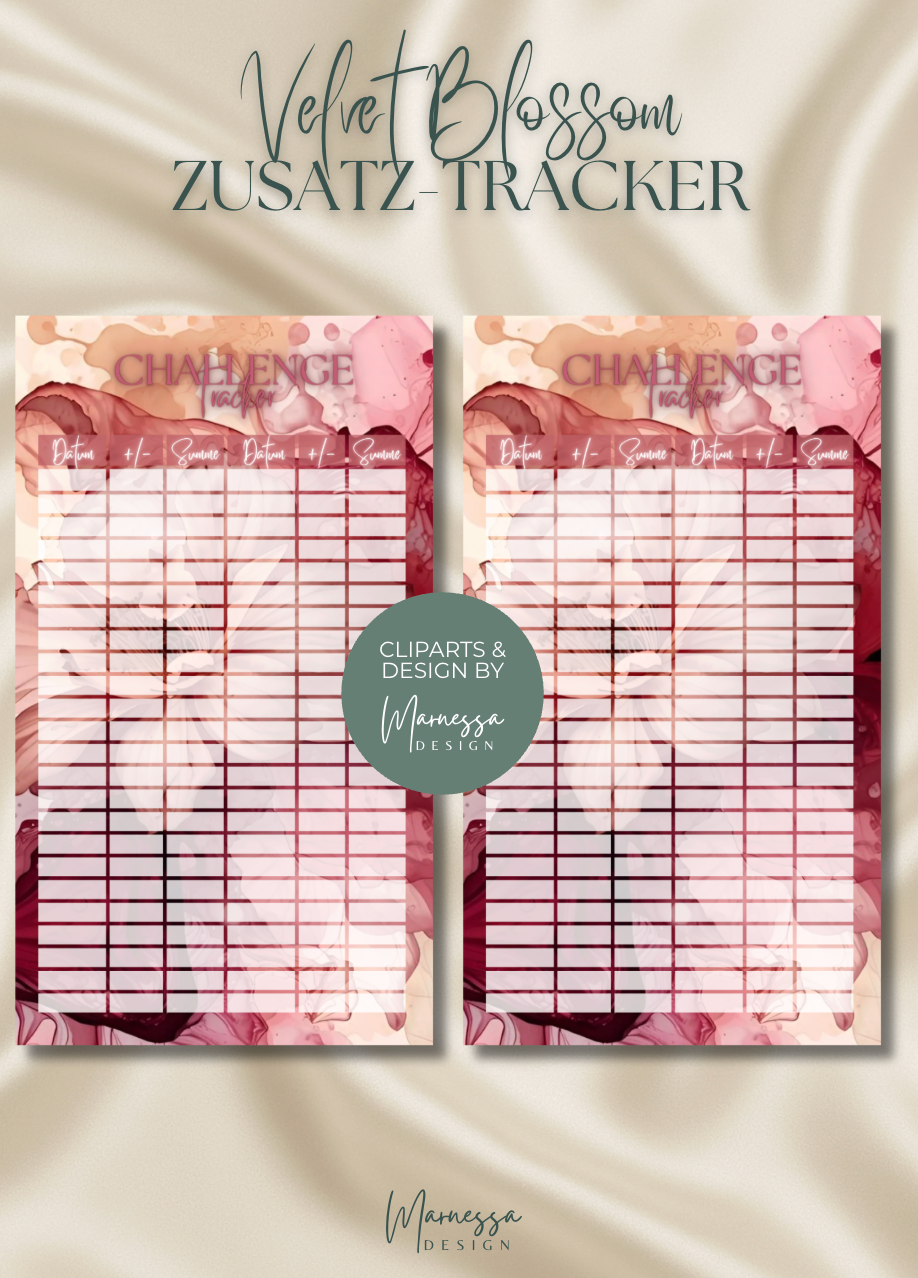 MEIN SPARPLAN | EINLAGEN "VELVET BLOSSOM"