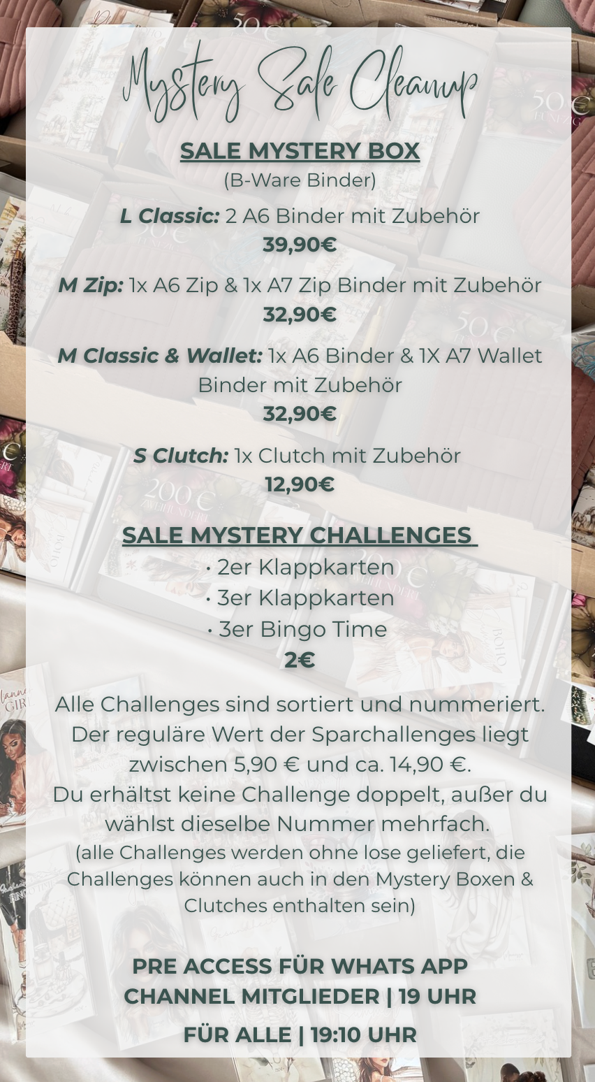 MYSTERY SALE CLEANUP | BOXEN & CHALLENGES