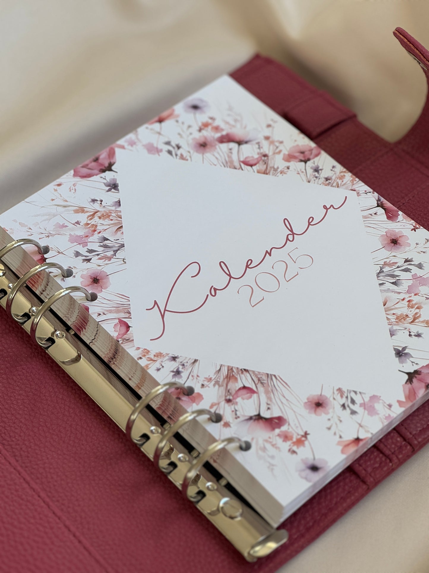 Kalender Einlagen im A5 Format | WILDFLOWER LOVE (B-Ware)