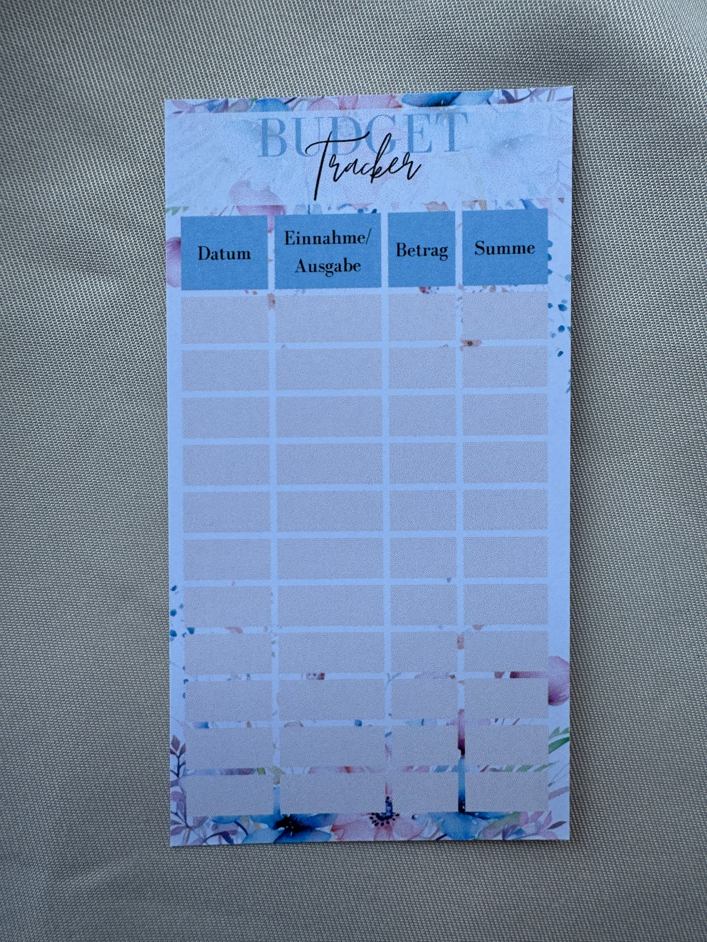 A7 Inlays | PASTEL FLOWERS