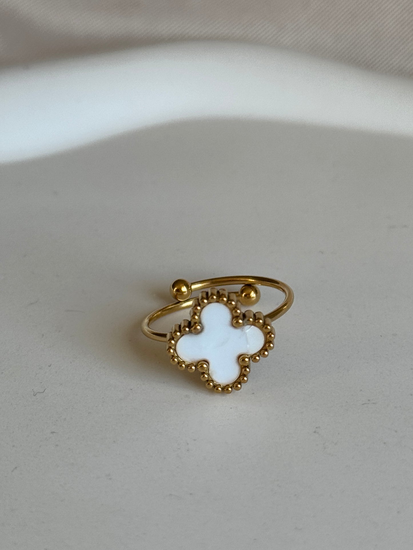 Ring CLASSY CLOVER | PEARL