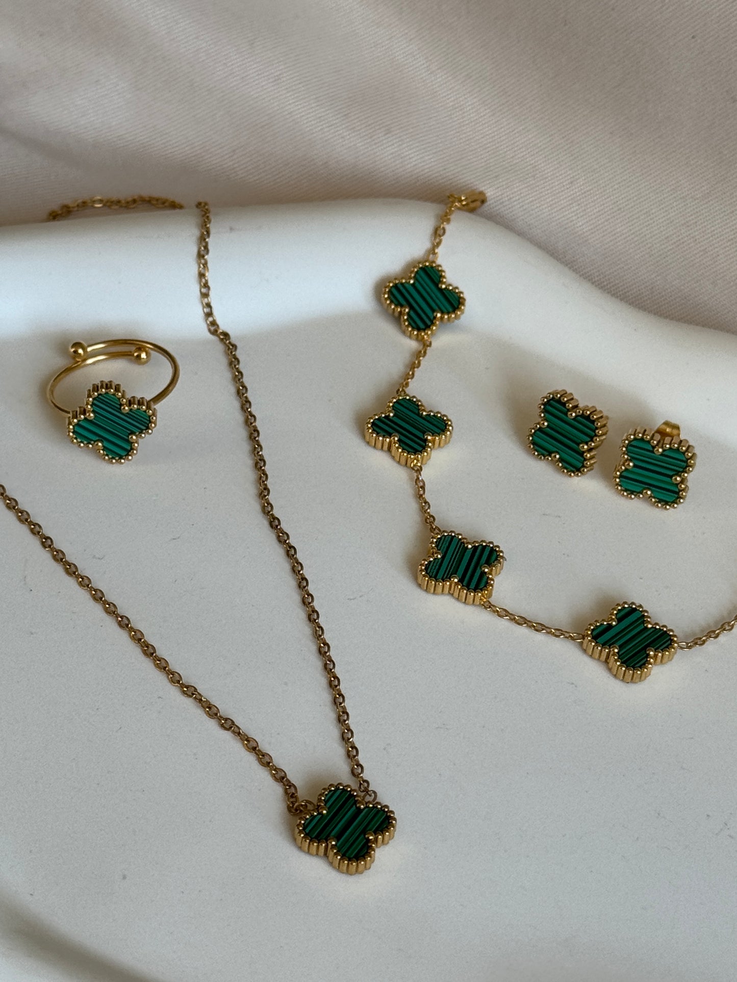 Ring CLASSY CLOVER | GREEN