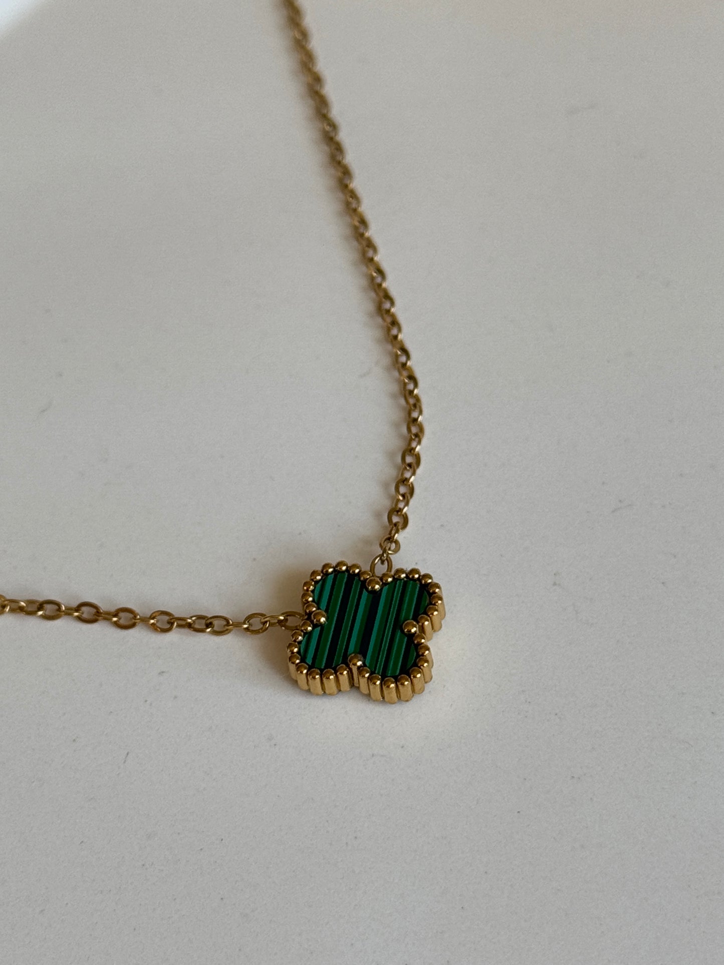 Kette CLASSY CLOVER | GREEN