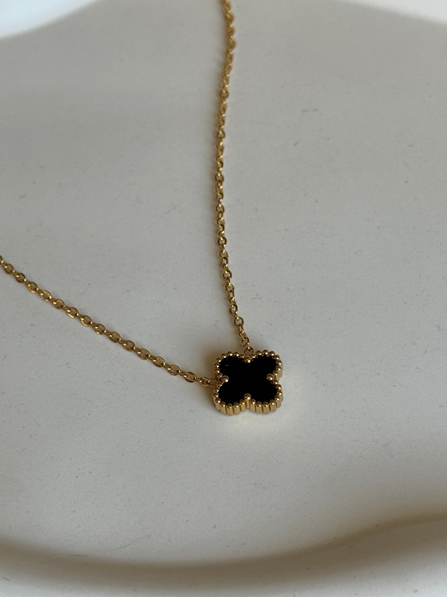 Kette CLASSY CLOVER | BLACK