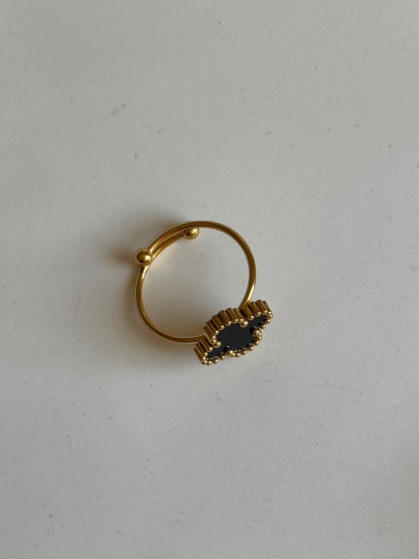 Ring CLASSY CLOVER | BLACK