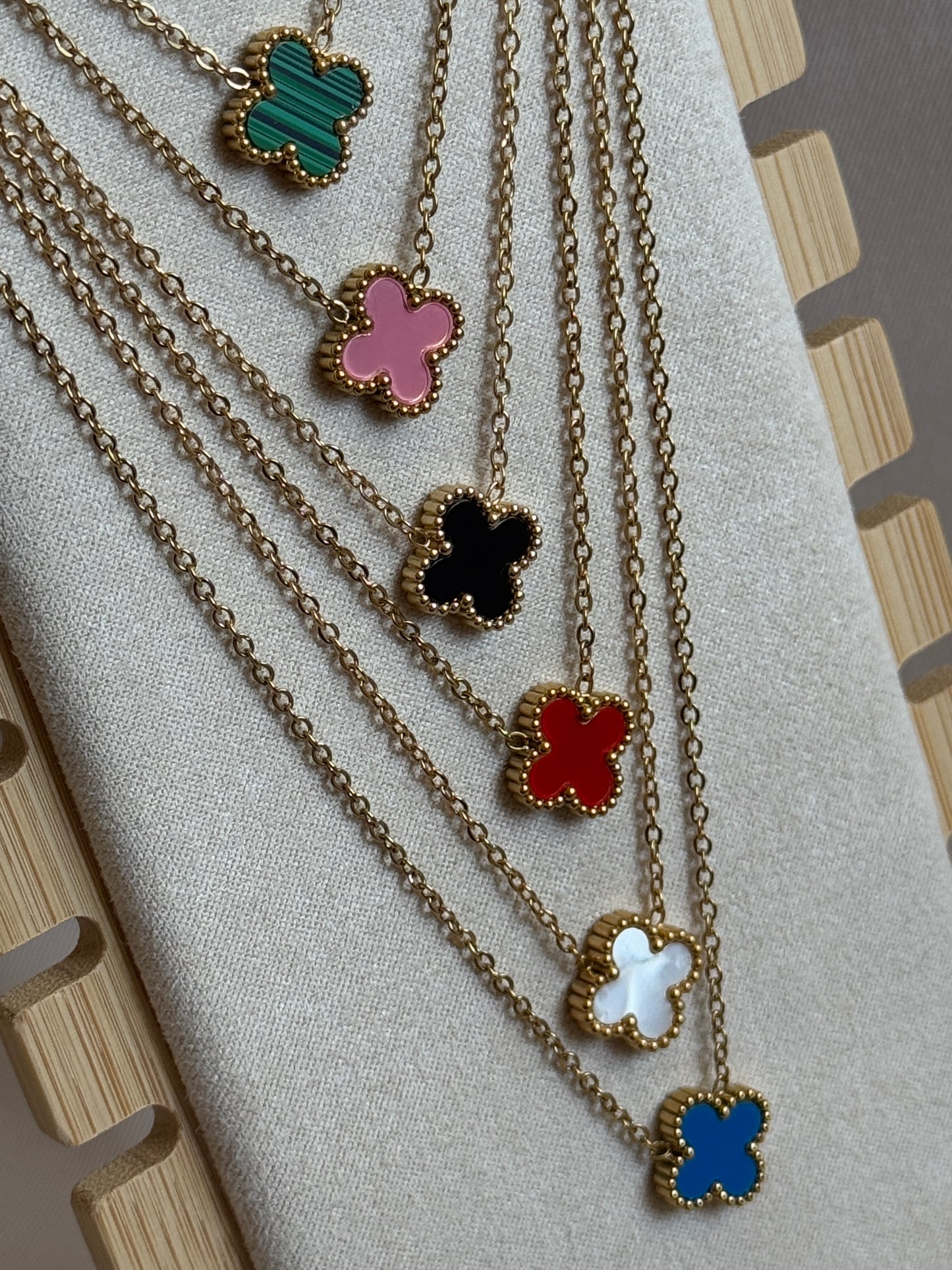 Kette CLASSY CLOVER | RED