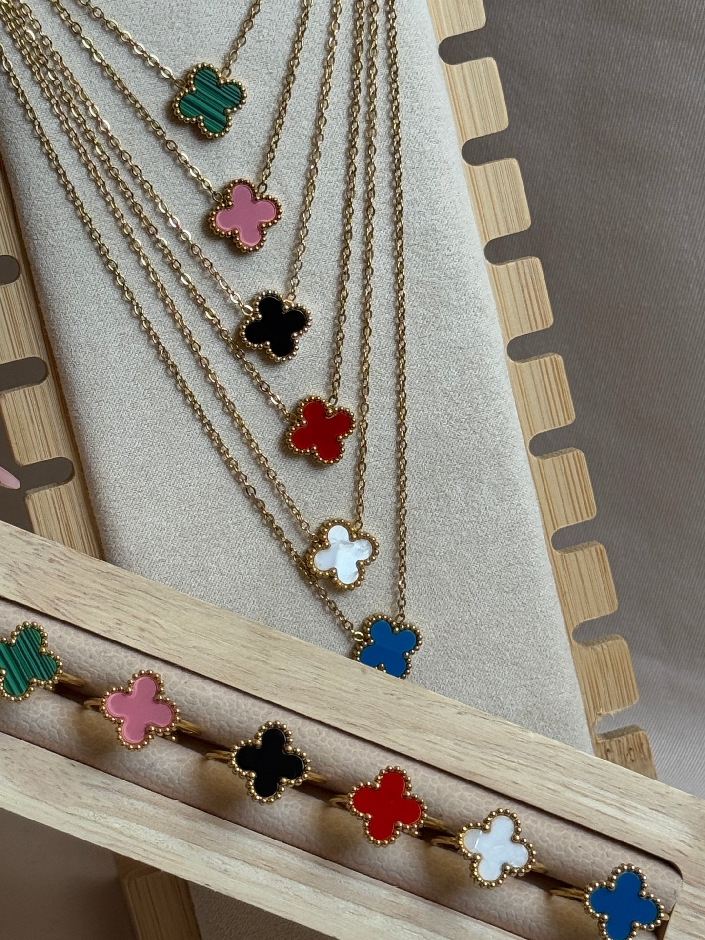 Kette CLASSY CLOVER | PEARL