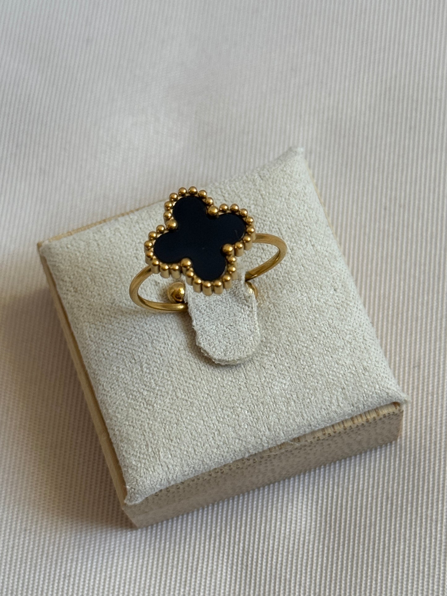 Ring CLASSY CLOVER | BLACK