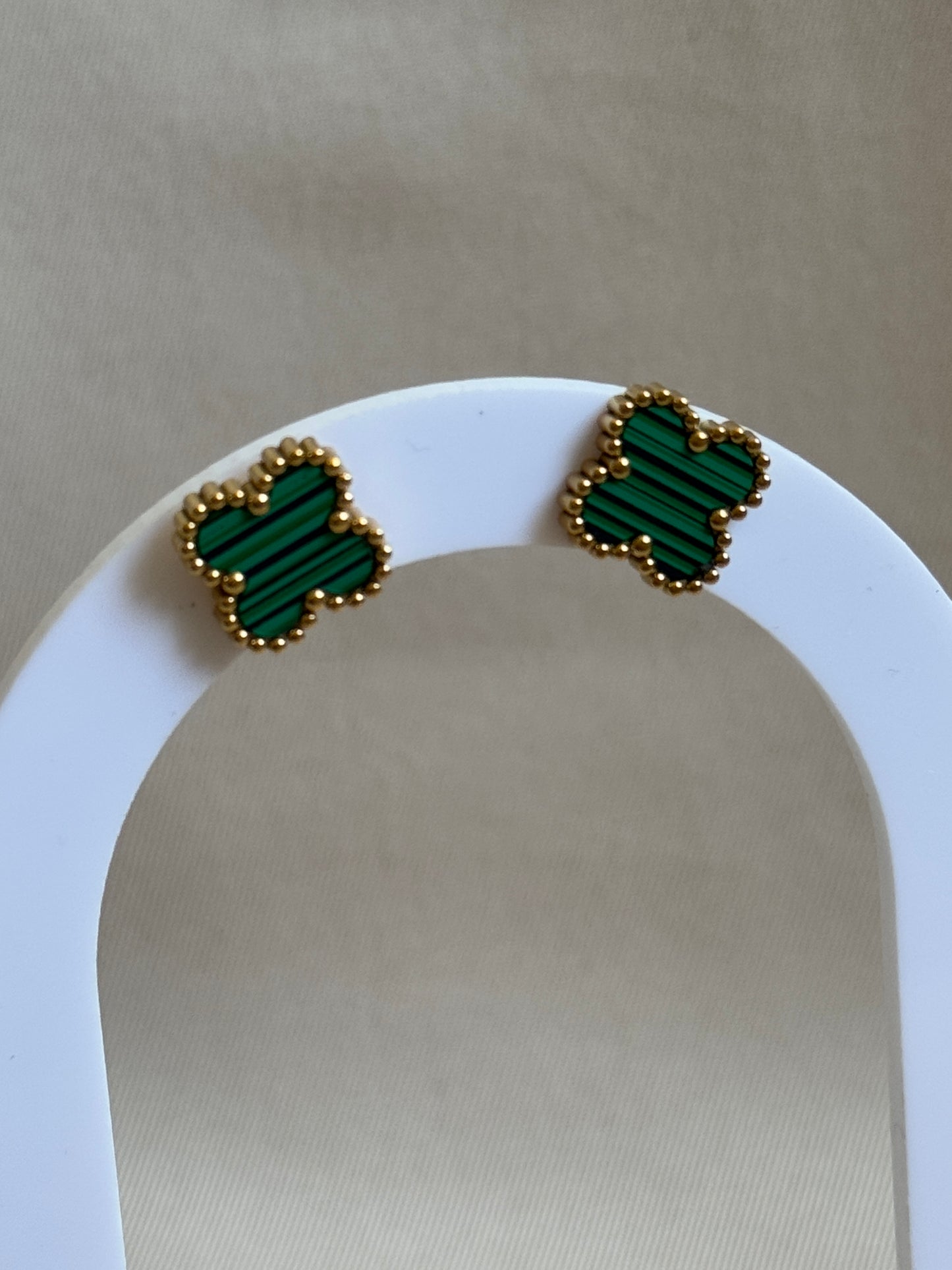Ohrstecker CLASSY CLOVER | GREEN
