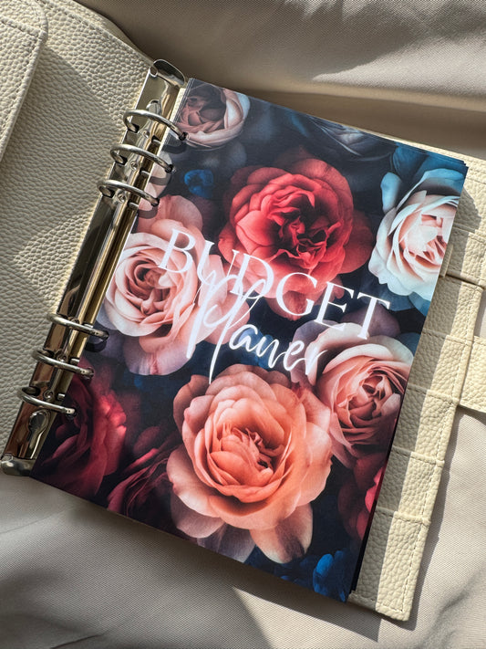 Budget Planer Finanzplaner Einlagen A5 Format | DARK ROSE